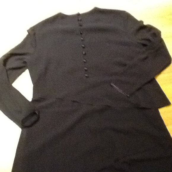 Jones New York Dress Deep Plus Chiffon Tiered Dres - Picture 4 of 7